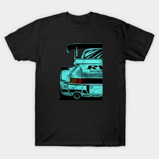 Automotive Apparel 911 964 RWB JDM Tuning Car T-Shirt